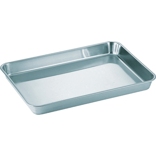 TRUSCO Shallow Type Stainless Steel Tray