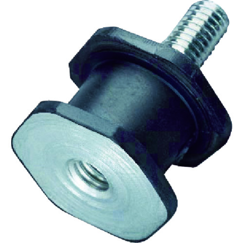 TRUSCO Hexagonal Vibration-proof Rubber