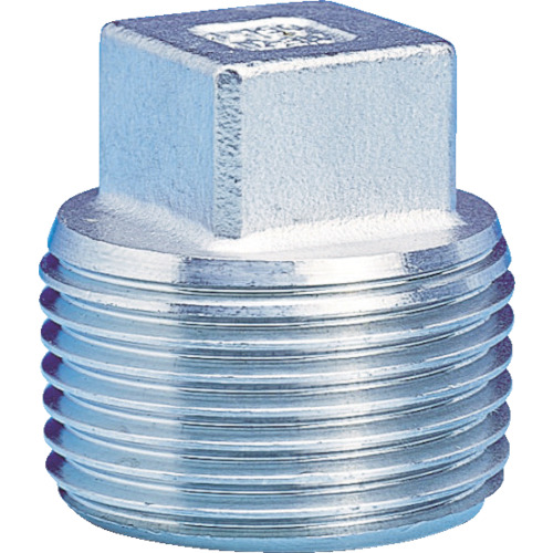 TRUSCO Square Plug（stainless steel）