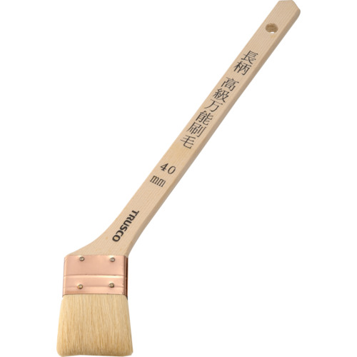 TRUSCO High Grade All-Purpose Brush with Long Handle