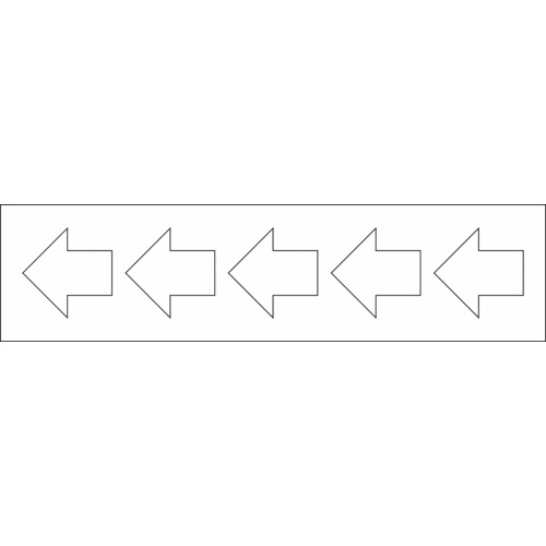 TRUSCO JIS Piping Direction Instruction Sticker