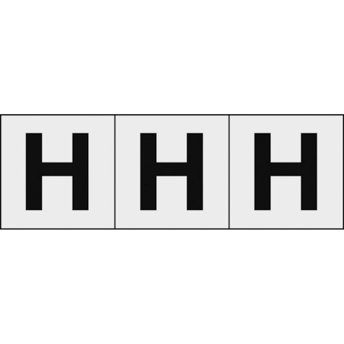 TRUSCO Alphabet Sticker（english characters, transparent）