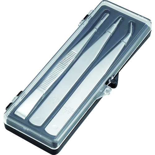 TRUSCO Stainless Steel Tweezers（set）