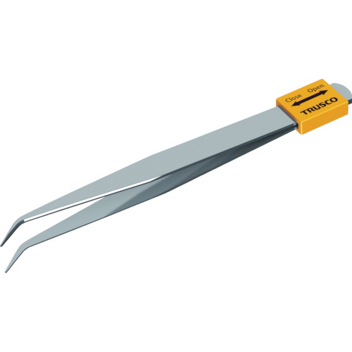 TRUSCO Stainless Steel Tweezers（with open/close cap）