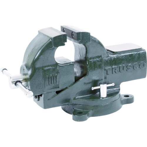 TRUSCO Upright Vise（strong/rounded shaft）