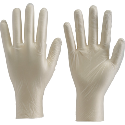 TRUSCO Disposable Vinyl Gloves（100 sheets）