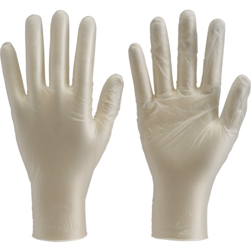 TRUSCO Disposable Vinyl Gloves（100 sheets）