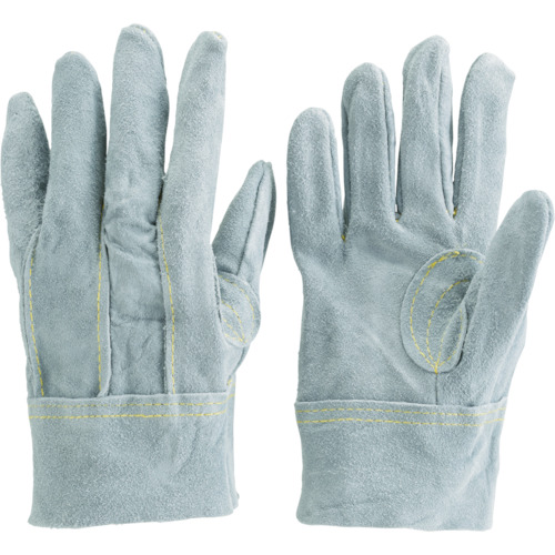 TRUSCO Oil Processed Cow Split Leather Gloves