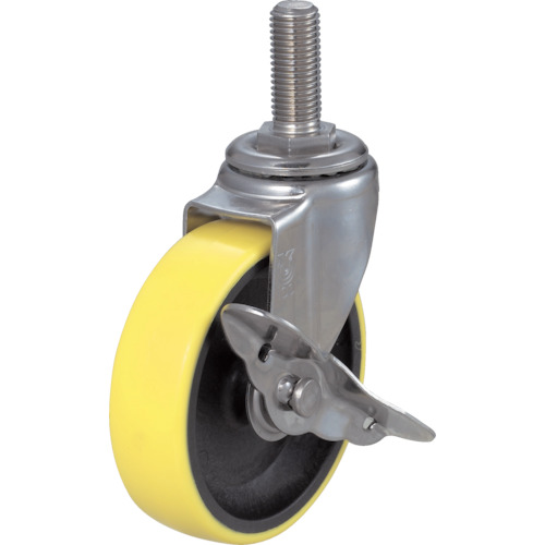 TRUSCO Threaded Type Anti-static Caster（nylon wheel urethane tire）