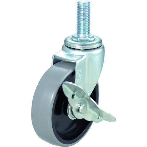 TRUSCO Threaded Type Caster（nylon wheel urethane tire）