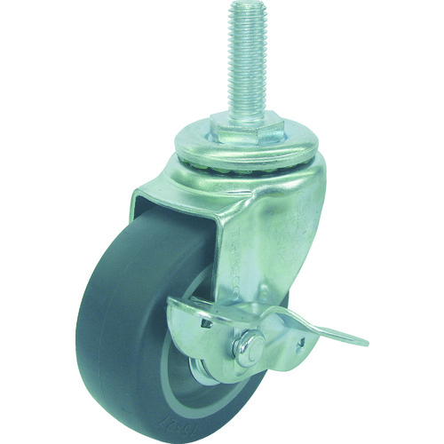 TRUSCO Threaded Type Caster（elastomer wheel）