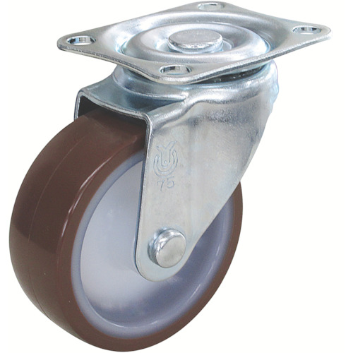 TRUSCO Plate Type Caster 