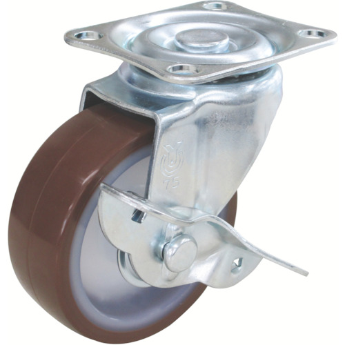 TRUSCO Plate Type Caster 