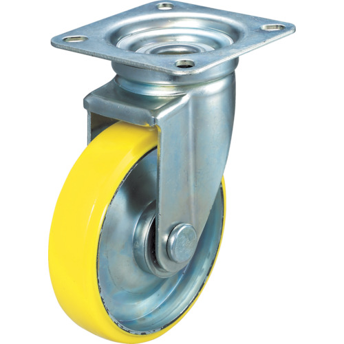 TRUSCO Plate Type Anti-static Caster（press made urethane wheel）