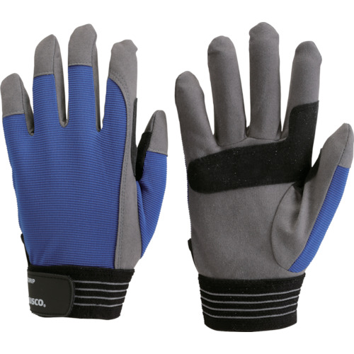 TRUSCO Gripping Artificial Leather Gloves 