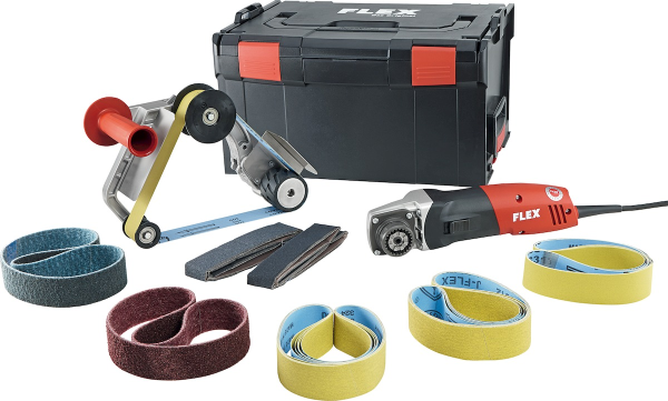 Pipe-belt-sander-set BRE14-3 125 SET