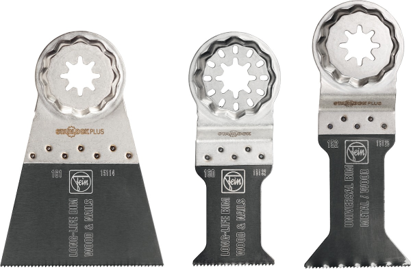 Saw Blade Set E-Cut 3pcs. 35/44/65mm