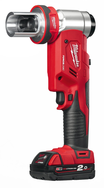 Cordless Hole Punch 18V/2,0Ah Set