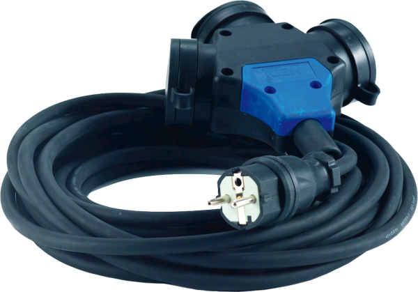 Extension cable 250V/16A 3 couplings F/B