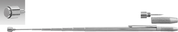 Telecopic magnetic retriever