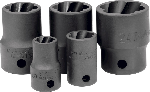 Bolt-/nut twister set