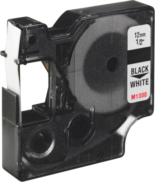 TAPE CASSETTE 12MMx7M WHITE Vinyl
