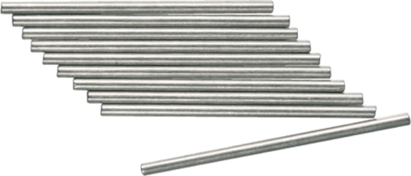 Tungsten electrodes dia 1.2x25mm (10pcs)