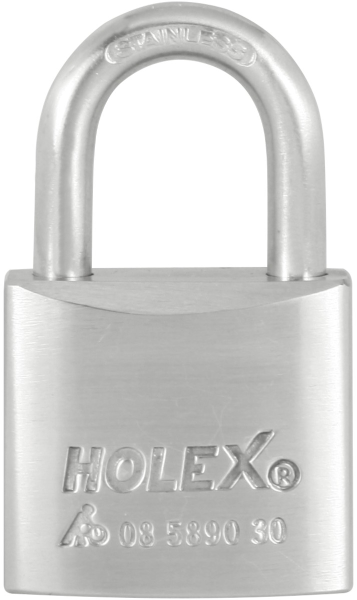 CYLINDER PADLOCK, stainless steel
