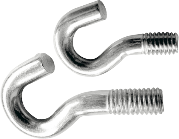 Hook for flat magnet with thread, 10 pcs