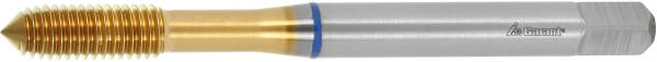 เครื่องมือช่าง ดอกสว่านต๊าปเกลียว Fluteless tap DIN 376 PM TiN blue 