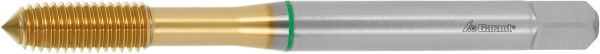 เครื่องมือช่าง ดอกสว่านต๊าปเกลียว Fluteless tap DIN371PM TiN green 