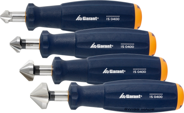 Hand deburrer/countersink Set 90Â°