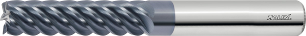 S/carbide end mill, TiAlN, type N