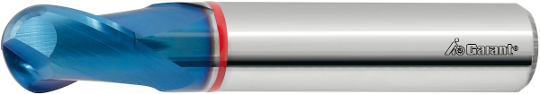 เครื่องมือช่าง ดอกกัดคาร์ไบด์ Carb. ball-nosed end mill HPC red 