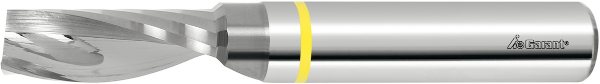 Carbide slot drill yellow ring