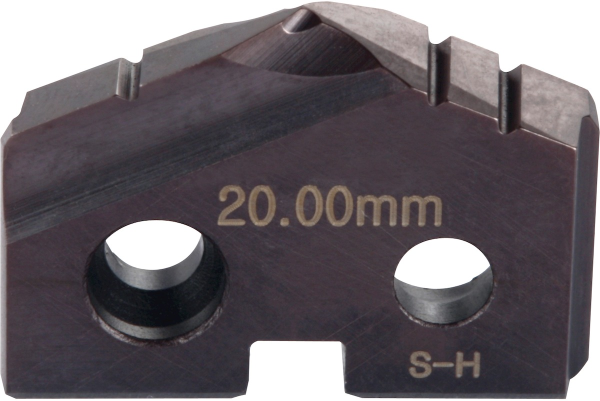 เครื่องมือช่าง ด้ามจับเม็ดมีดกลึง HSS drill insert with pointed tip TiAlN ::SKU code 232286 15