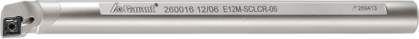 เครื่องมือช่าง ด้ามจับเม็ดมีดกลึง Boring bar E10K-SCLCR06 