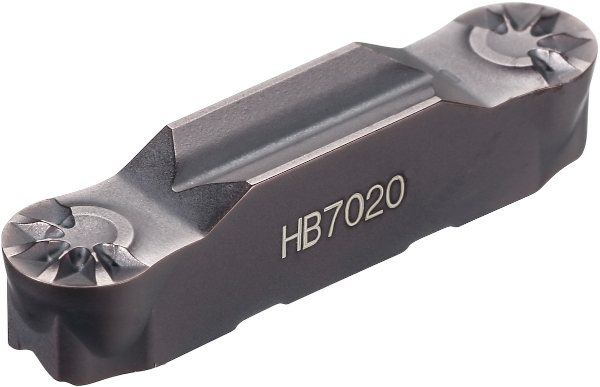 เครื่องมือช่าง เม็ดมีดอินเสริท Grooving insert full radius HB7020 