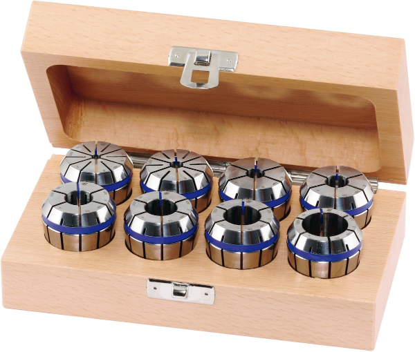 HP collet set, ER32-470E, 8pcs.