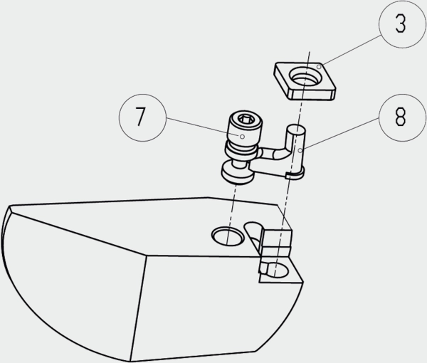 Insert TNMG160408-AH KW10