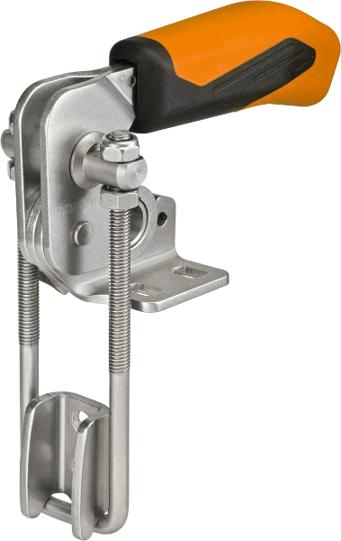 เครื่องมือช่าง อุปกรณ์เสริมสำหรับการจับยึดชิ้นงาน Hook toggle clamp vertical 