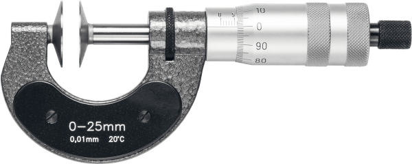 เครื่องมือช่าง ไมโครมิเตอร์ Micrometer with measuring discs
