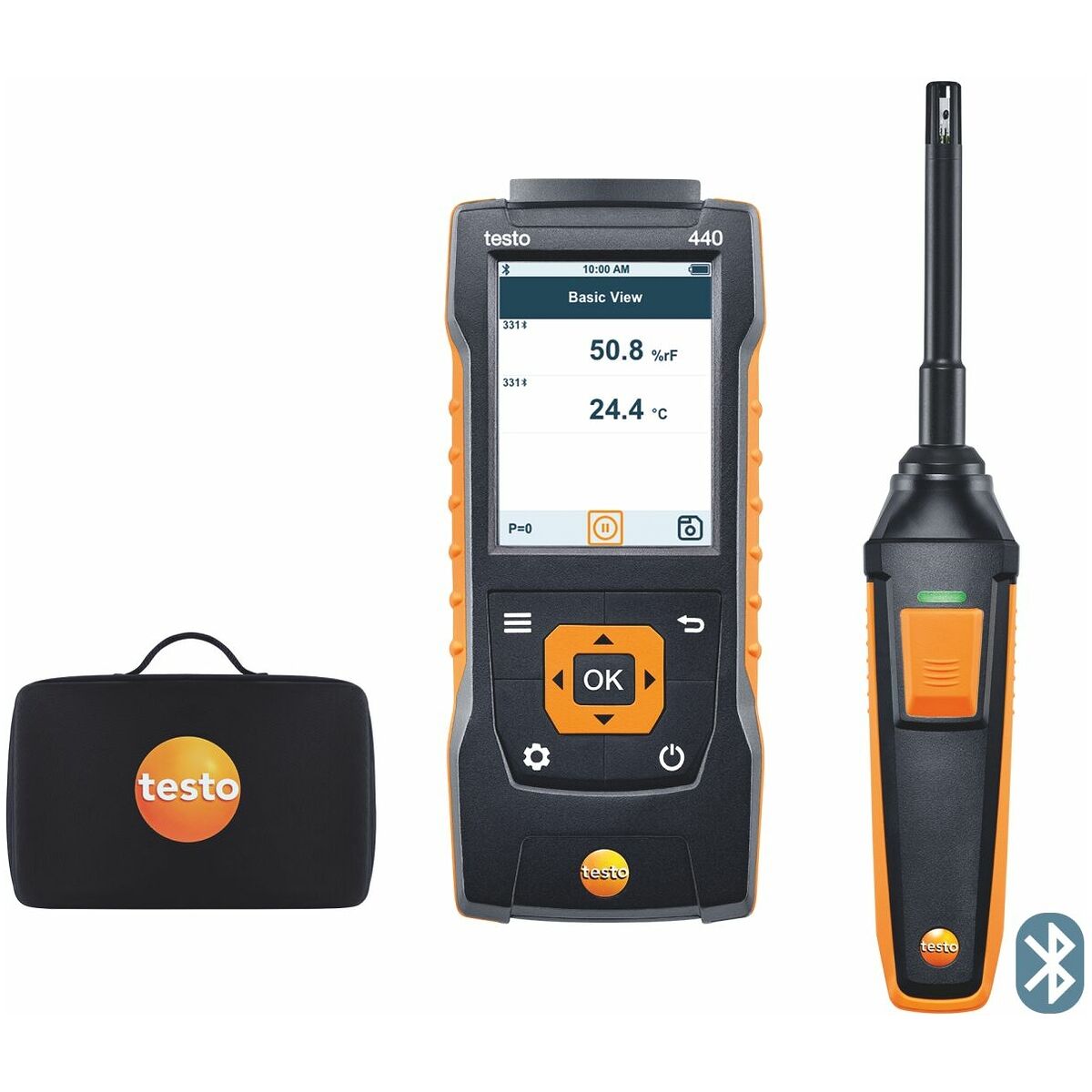 Testo 440 Humidity/temperature probe SET