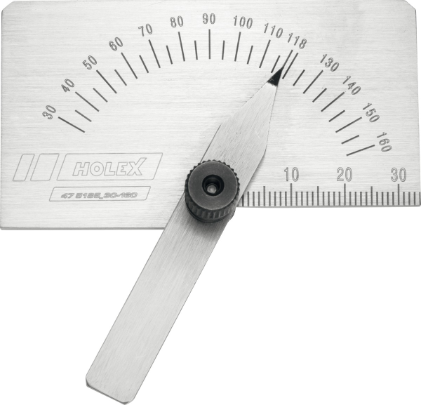 Drill point grinding gauge adjustable