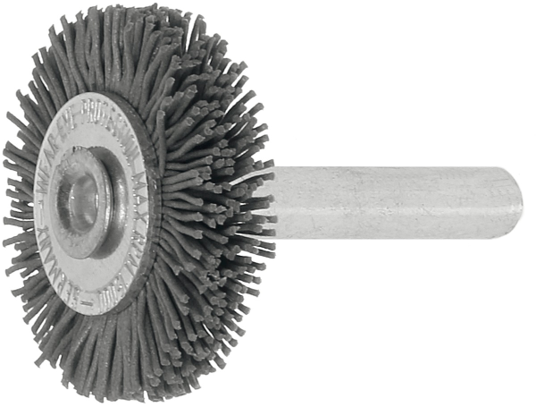 เครื่องมือช่าง แปรงขัด Wheel brush w. shank abr. nylon grit 320 