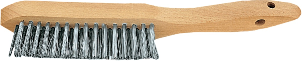Rivet hand brush stainless steel 0,35