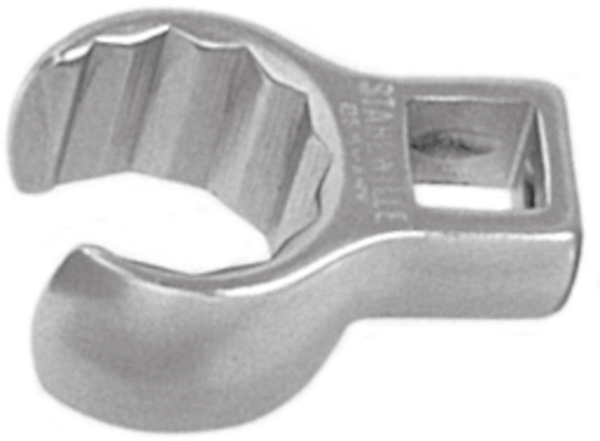Crowfoot wrench open ring form