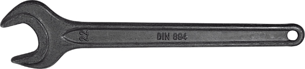 S/ended open jaw spannerDIN 894