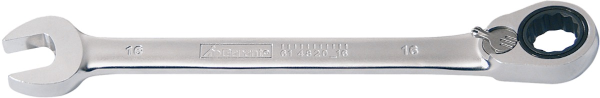 Open ended / ratchet ring spanner