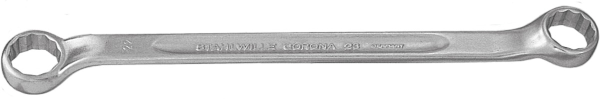 D/E ring spanner low offset